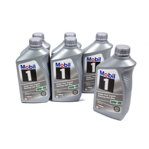 Mobil 1 94003 10W-30 Synthetic Motor Oil - 1 Quart (6 pack)