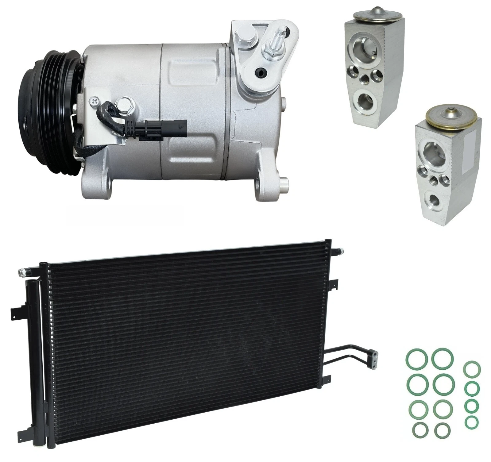 New York-Diesel Kiki-Zexel-Seltec DKS15BH Compressor w/ Clutch