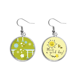 thumbnail image 1 of Lindo azul verde blanco de Japón Pendiente Sol Flor Pendiente Joyas Moda Unbranded M, 1 of 3