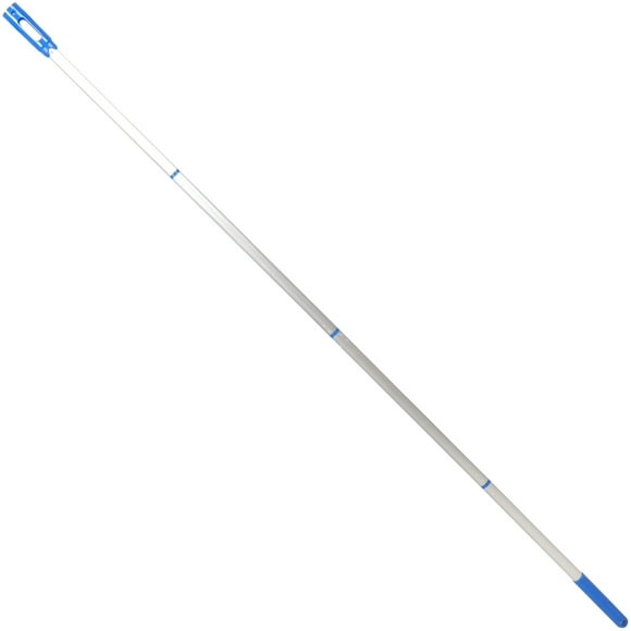 KAKOWELY extendable telescopic rod 1 Set Pool Net Pole Metal Connecting Pole Swimming Pool Net Accessory Aluminum Pool Pole62.99"X1.38"X1.38"
