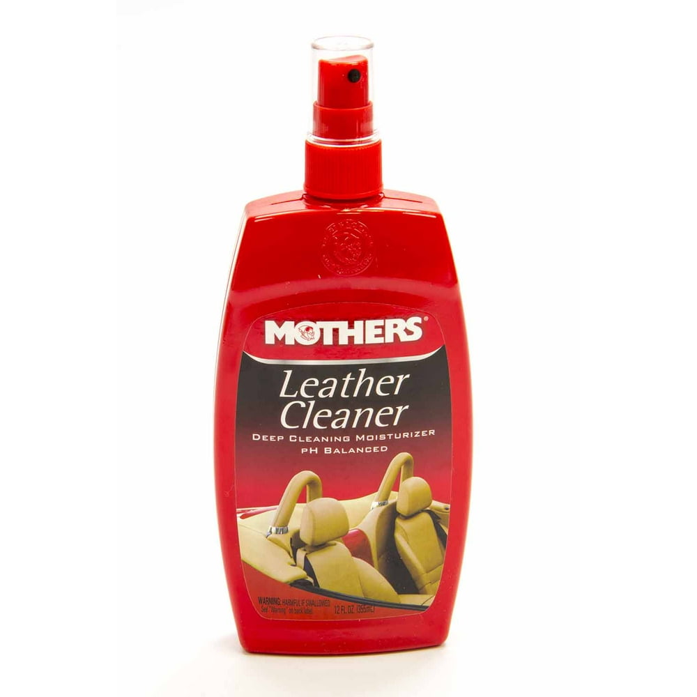 Mothers Leather Cleaner Interior Protectant 12 oz Bottle P/N 06412