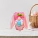 thumbnail image 4 of Adorable conejito de Pascua tejido a mano, muñeco Rodolfo, figura decorativa de nailon y elastano versátil para decoración festiva, celebraciones y regalos. 17 x 10 x 10 cm (6,6 x 3,9 x 3,9, 4 of 6
