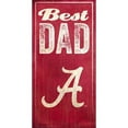 thumbnail image 2 of Georgia Bulldogs 6'' x 12'' Best Dad Sign, 2 of 7