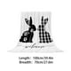 thumbnail image 1 of Manta para sofá, manta de Pascua con diseño de conejos y huevos, manta de conejos, manta suave y cálida para cama, decoración para mujeres y hombres., 1 of 5