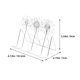 thumbnail image 2 of unbranded Organizador Multifuncional En Acero Inoxidable Con Soporte Vertical Y Floral Para Escritorio, 2 of 8