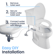 thumbnail image 6 of LUXE Bidet NEO 320 - Hot and Cold Water Bidet Attachment, Self-Cleaning, Rear and Feminine Wash White, 6 of 9
