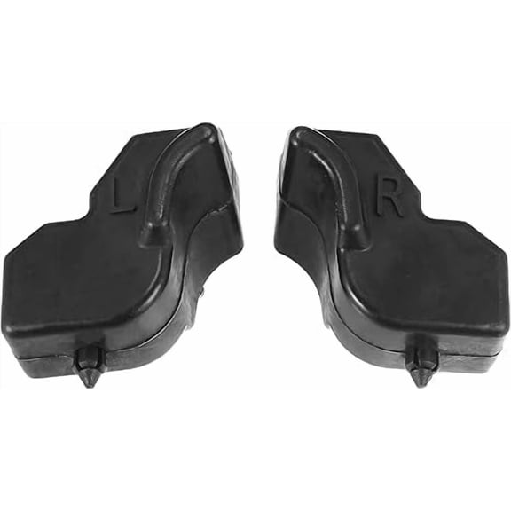 Tailgate Rubber Bumper Cushion Compatible with 2015-2022 Ford F150 w/ 5.5 Foot Box Left Driver and Right Passenger Side Tail Gate Rubber Stop Replace # FL3Z-99439A00-B FL3Z-99439A00-A