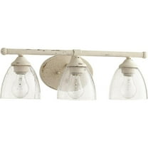 The Holloway Road 3 Light Bathroom Light in Bailey Street Home Home Collection Style 21 inches Wide By 6.75 inches High-Persian White Finish Bailey