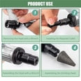 thumbnail image 6 of 1/4” Straight Air Die Grinder, 23500 RPM Pneumatic Die Grinder Tools, 1/4 Inch and 1/8 Inch collet, Mini and Compact Size, Polishing Tool, 6 of 6