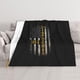 thumbnail image 1 of Manta de lana ultrafina súper suave con diseño de línea amarilla fina del 911 Dispatcher, manta de lino para sofá, sala de estar, funda de sofá, manta suave para cama, 1 of 4