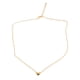 thumbnail image 5 of Collar con colgante de corazón dorado, elegante accesorio diario para fiestas y citas, 5 of 8