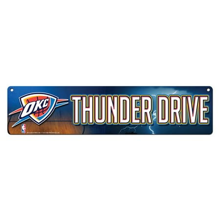 Rico Industries Oklahoma City Thunder High-Res Street Sign