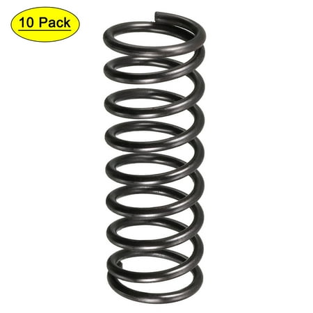 

11mm Outer Diameter 1.2mm Wire Dia 30mm Long Compression Spring 10Pcs