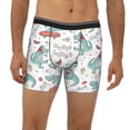 thumbnail image 6 of Sigee Music Lover Dinosaur for Men's Boxer Briefs,Moisture Wicking and Breathable X-Large, 6 of 9