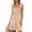 Apricot, variant on Women's Ruffled Hem Smocked Cami Dress With Tiered Frill Details 65% Rayon 30% Polyester 5% Spandex Machine Wash Cold