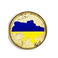 thumbnail image 3 of UKRAINE FLAG MAP PINS, Super Shiny Bright Ukrainian Flag Lapel Pins - 5 Pieces, 3 of 4
