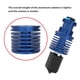 thumbnail image 4 of Kit Hotend Totalmente De Metal, Reduce Suavemente La Obstrucción, Mejora La Precisión De La Impresión, Kit De Hotend Extrusor, Práctico, Resistente A Altas Temperaturas Para 3, 4 of 7