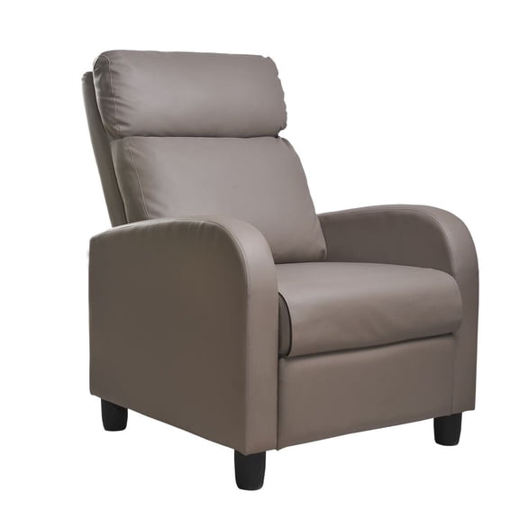 Anabelle Anabelle Grey PVC Recliner