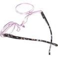 thumbnail image 2 of Universal Presbyopic Glasses Folding Magnifying Reading Eyeglasses Flip-up Lens Make up Glasses +1.0~+4.0, 2 of 7