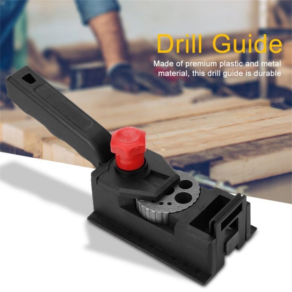 3-12mm Drilling Guide, Handheld Dowel Jig Woodworking Positioner Tool, Wood Dowel Straight Hole Jig For Furniture Factory And Woodworking Enthusiasts