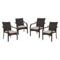 thumbnail image 1 of Best Selling Home Solomon Wicker Stacking Chairs - Set of 4, 1 of 5