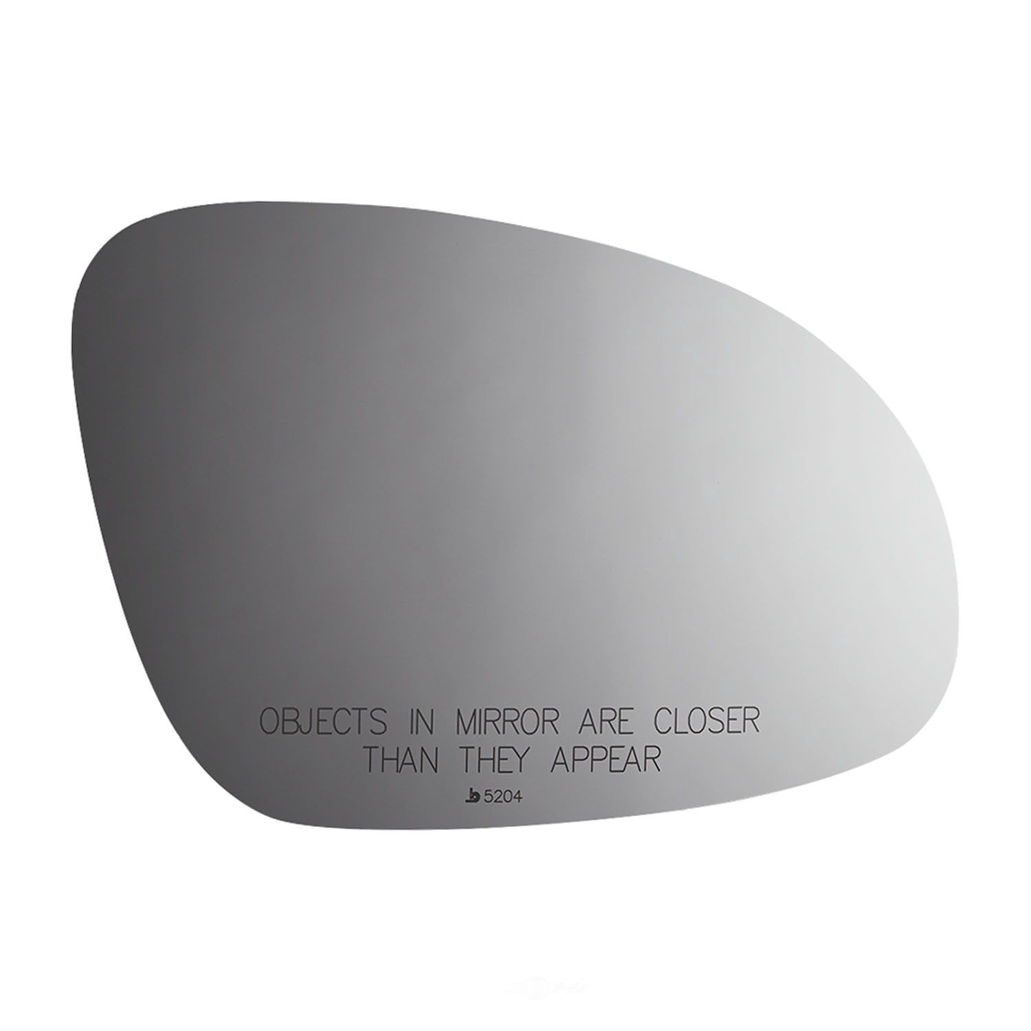 Burco Side View Mirror Replacement Glass, Clear, 4-3/8" x 6-1/4", Individual
