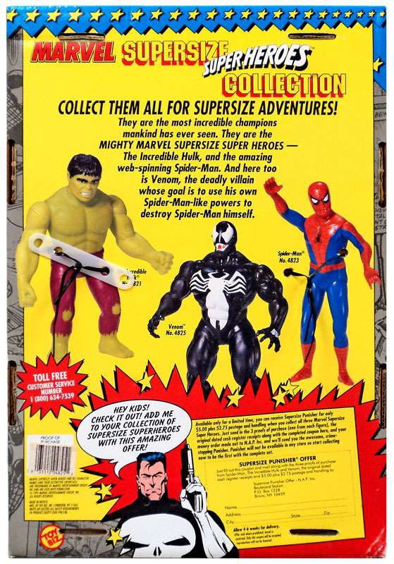 Marvel Supersize Super Heroes Venom Action Figure