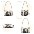 thumbnail image 7 of FORMRS Womens Shoulder Bag with Chain Strap Clutch Purse Cute Tote Handbag, Beige Astronaut Space, 7 of 7