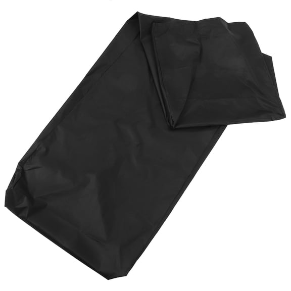 ROMANSENTIAL Waterproof Black Deck Chair Cover Durable Polyester Outdoor Protective Cover