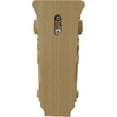 thumbnail image 4 of Ekena Millwork 4 1/2"W x 2 3/4"D x 10"H Small Farmingdale Acanthus Pilaster Corbel, Cherry, 4 of 4