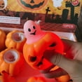 thumbnail image 4 of Juguete de presión de calabaza ANGGREK LED para Halloween juguete sensorial para aliviar el estrés 5 uds cubo de calabaza LED, 4 of 8