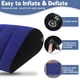 thumbnail image 3 of Cojín Inflable Tipo Cuña para el Cuerpo, Ayuda para la Postura de Yoga, Cojín Triangular para Dormir, Elevar las Piernas y Viajar., 3 of 5