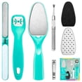 thumbnail image 1 of Stainless Steel Pedicure Kit Spa Home Professional Foot Callus Remover, 1 of 5