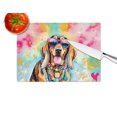 thumbnail image 4 of Doberman Pinscher Hippie Dawg Glass Cutting Board Large 12 in x 15 in, 4 of 5