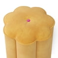 thumbnail image 5 of Mainstays Kids Flower Petal Ottoman, Yellow, 5 of 7