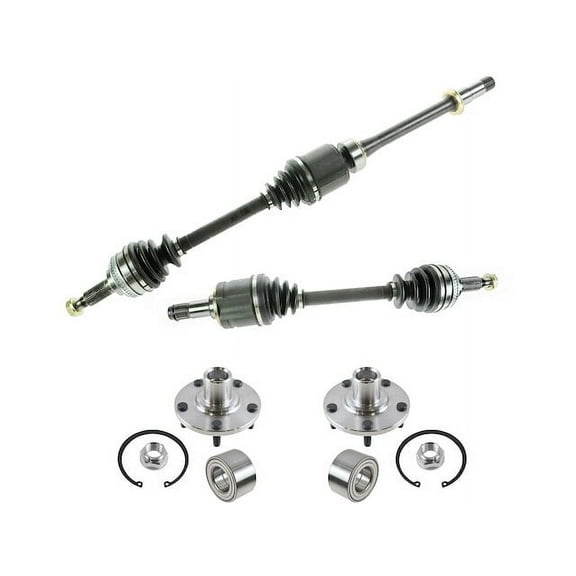 Axle and Wheel Bearing Kit 4 Piece - Compatible with 1997 - 2004 Toyota Avalon 1998 1999 2000 2001 2002 2003