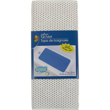 Bath tub Mat, Assorted Colors, Duck brand Softex