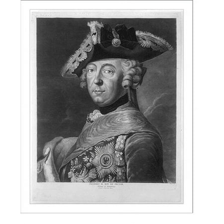 Historic Print, [Frederick II, King of Prussia], 16" x 20"