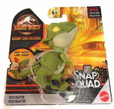 Jurassic World Camp Cretaceous Snap Squad Velociraptor HBX41