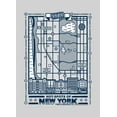 thumbnail image 2 of Women's Seinfeld Hot-Spots of New York Graphic Tee Athletic Heather Large, 2 of 4