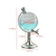 thumbnail image 3 of Dispensador de vino con forma de globo, embudo y tapón. Decantador para vino, licores y whisky., 3 of 7