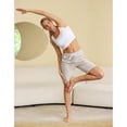 thumbnail image 2 of SPECIAL MAGIC Women’s Cotton Bermuda Sweat Shorts 10" Knee-Length Athletic Shorts with Pockets for Workout Lounge Sports, 2 of 6