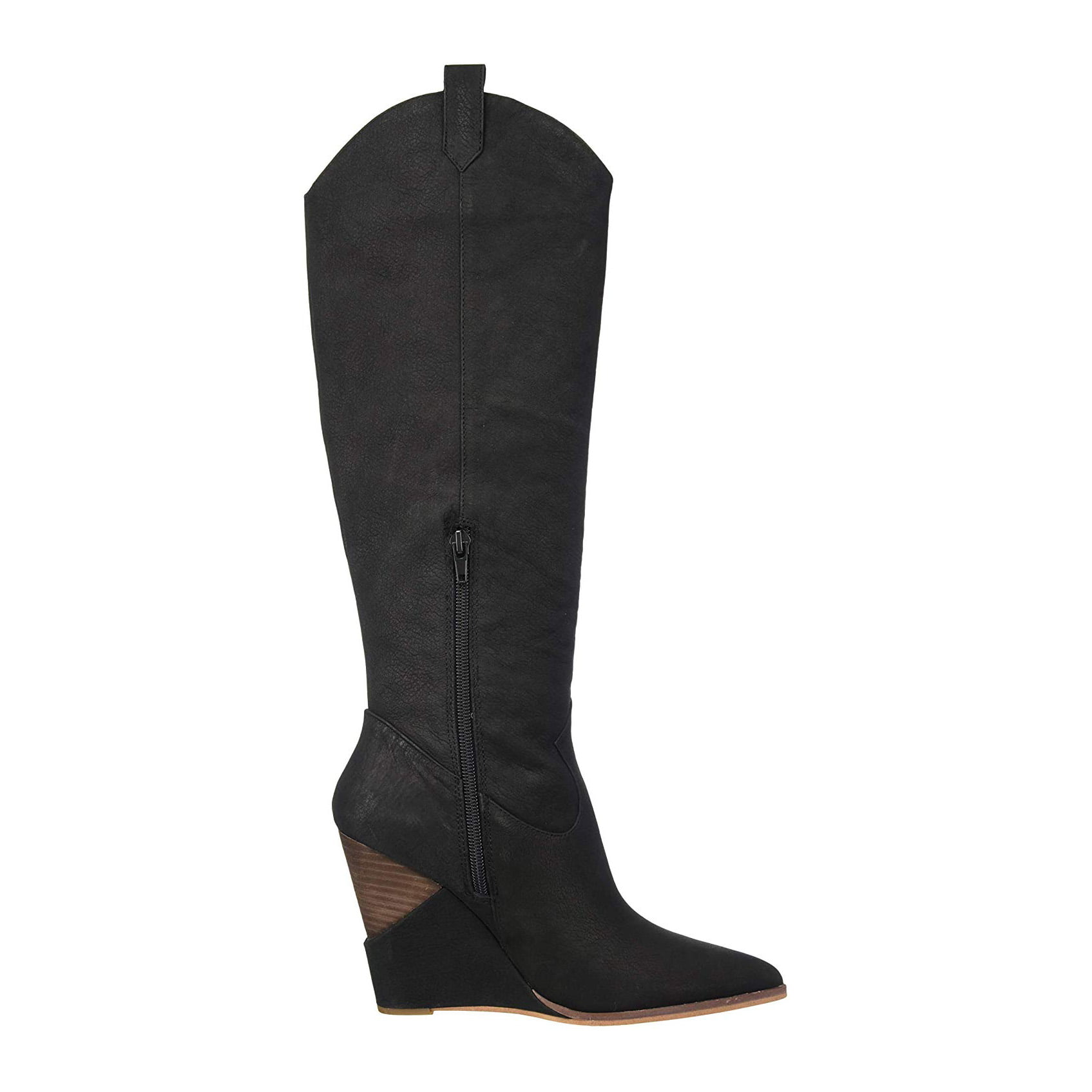 jessica simpson havrie leather wedge boots