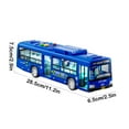 thumbnail image 3 of Toy Bus, Interactive Toy, Light And Music Effect Simulation Model Educational Puzzle Early Learning, Plastic Material Durable Design For Kids, 3 of 7