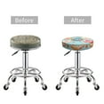 thumbnail image 5 of Kll Colorful Donut Round Bar Chair Cushion Cover 12 Inch,Bar Stool Protector With Elastic, Soft Washable, 5 of 7