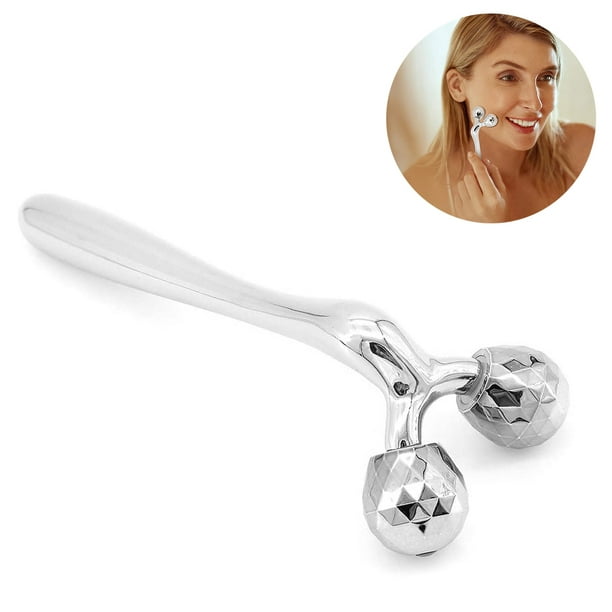 Mini masajeador Facial 3D para el cuidado de la piel masajeador corporal para el rostro herramienta reafirmante para levantamiento en forma de V amasado perdida de peso corporal y antiarrugas Zhivalor...