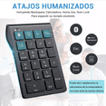 thumbnail image 3 of Teclado Numérico Inalámbrico BLOOSOM 22 Teclas Bluetooth 5.0 Negro, 3 of 4