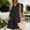 Black, variant on Shift Womens Dresses Plus Size Summer Tank Sleeveless Button V-Neck Knee Length Womens Dresses Mini Casual