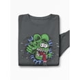 thumbnail image 3 of Rat Fink Creepy Rat Face Sweatshirt Women -T-Line Designs, Female 4X-Large, 3 of 4