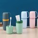 thumbnail image 2 of 1pc Portable Toothbrush Box, Dustproof Toothbrush Toothpaste Cup Holder, Plastic Lightweight Toothbrush Container For Traveling Camping, Bathroom Accessories, 2 of 5